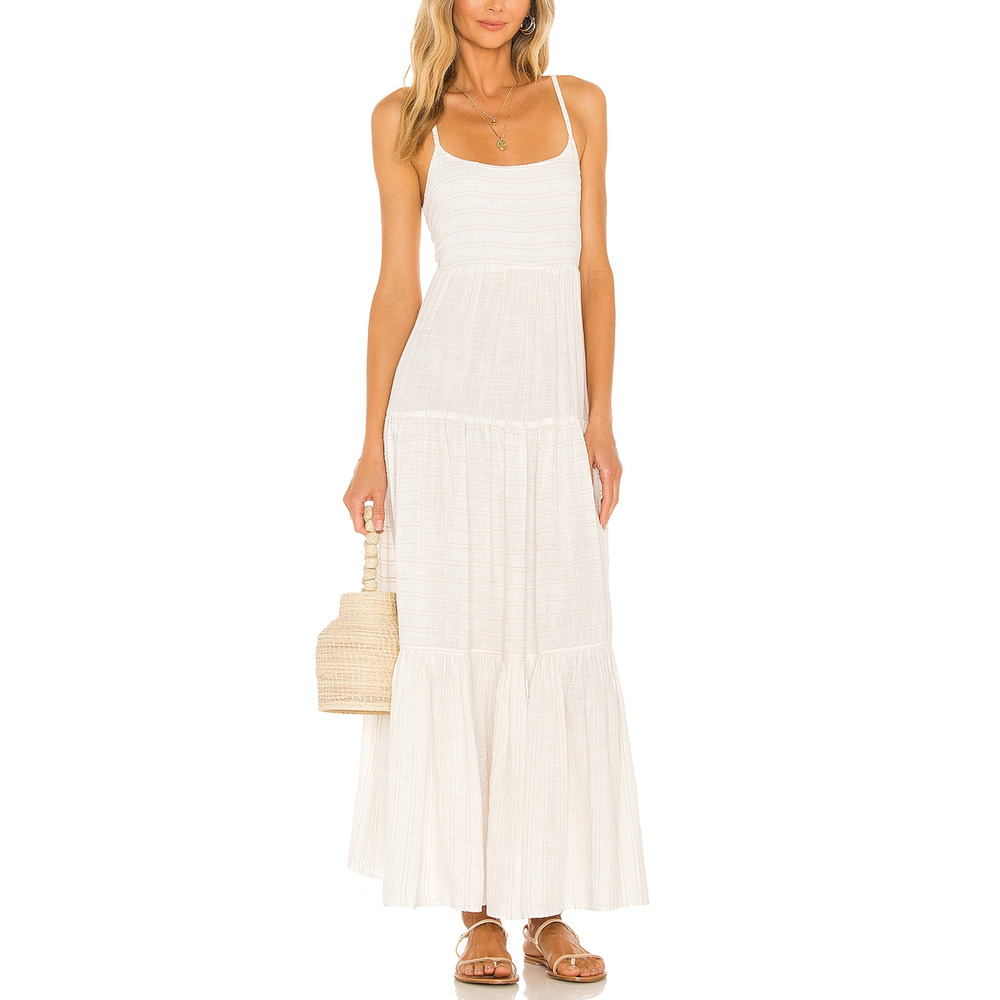 L*Space White Maxi Dress